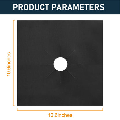HomeCleanGoods™ SpillShield Non-Stick Stove Burner Covers