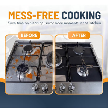 HomeCleanGoods™ SpillShield Non-Stick Stove Burner Covers