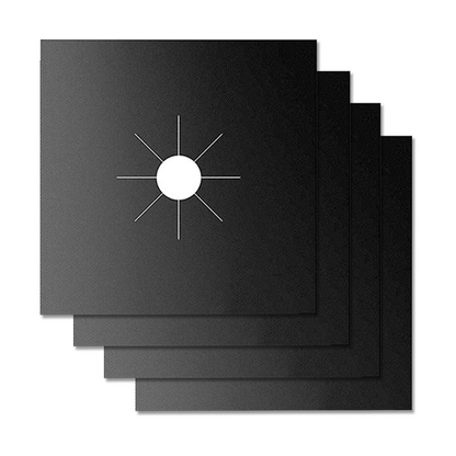 HomeCleanGoods™ SpillShield Non-Stick Stove Burner Covers