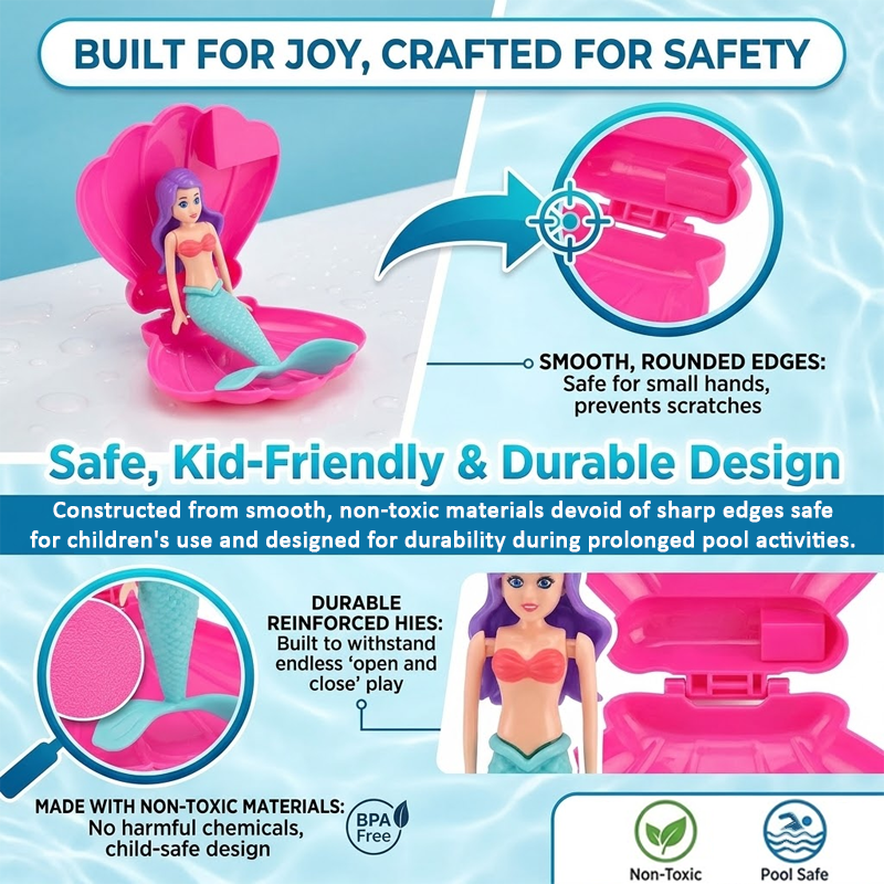 HomeCleanGoods™ SwimPop Mermaid Dive Toy