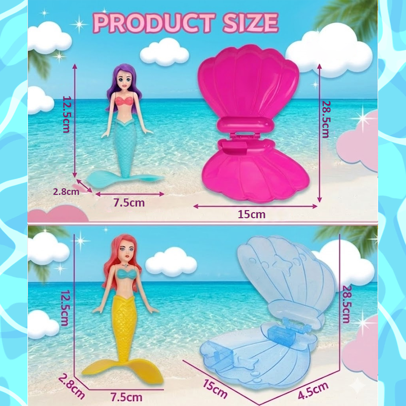 HomeCleanGoods™ SwimPop Mermaid Dive Toy