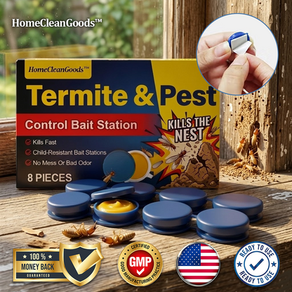 HomeCleanGoods™ Termite & Pest Control Bait Station