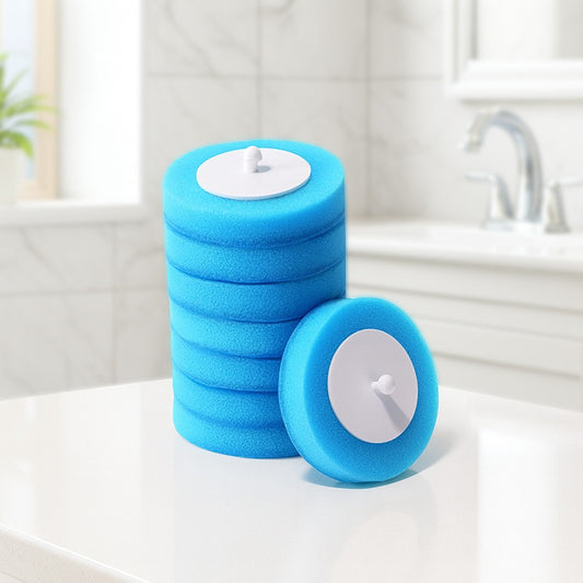 HomeCleanGoods™ Touch-Free Disposable Toilet Brush Set Head Replacement