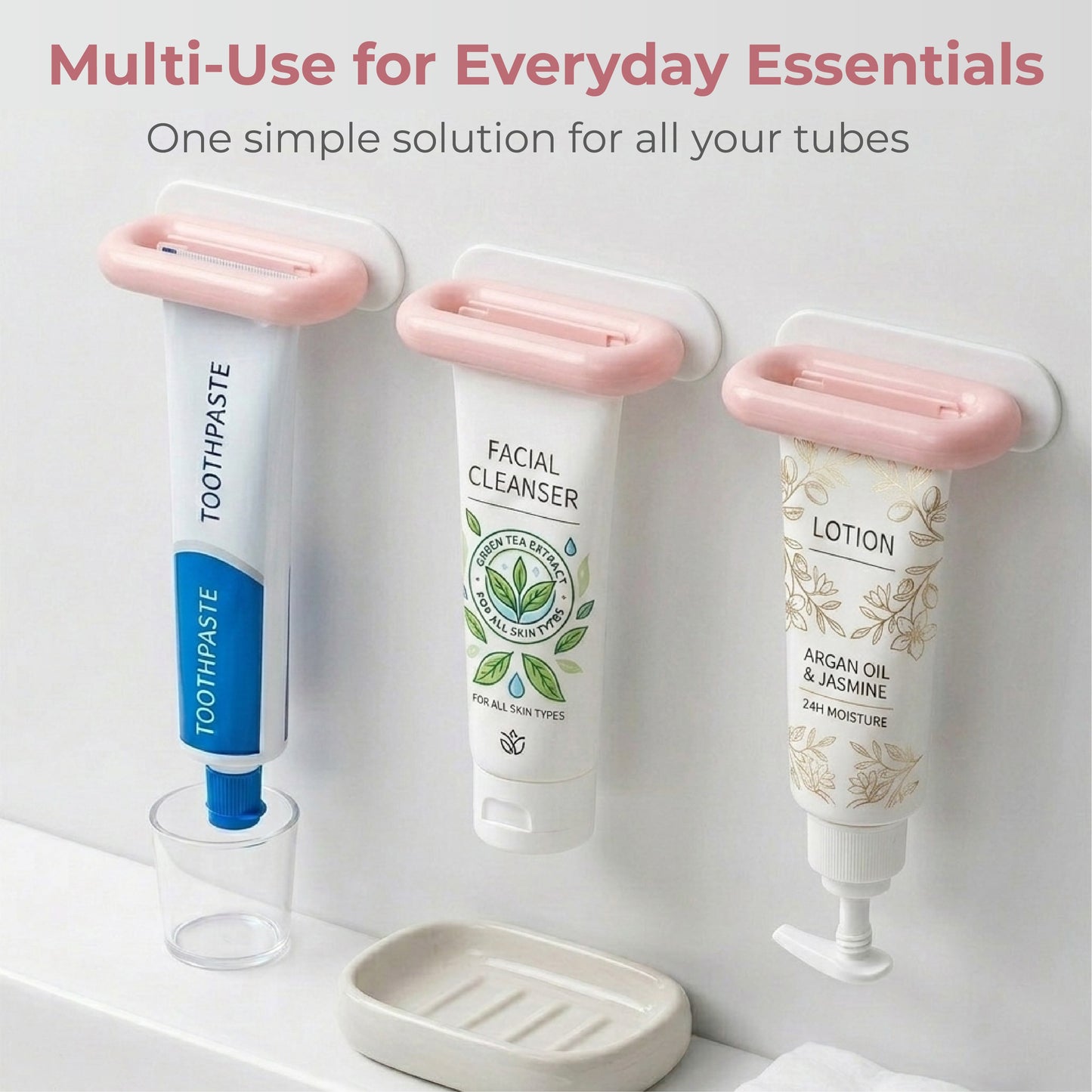 HomeCleanGoods™ TubePress Wall Squeezer Holder