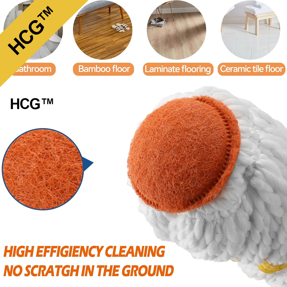 HomeCleanGoods™ Twist Clean Microfiber Floor Mop