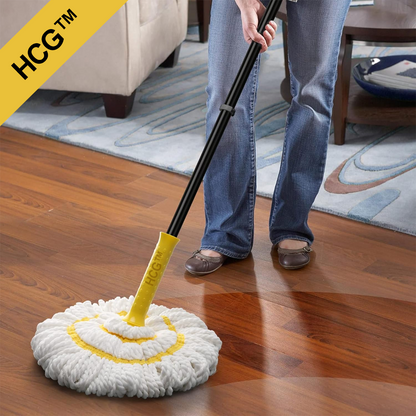 HomeCleanGoods™ Twist Clean Microfiber Floor Mop