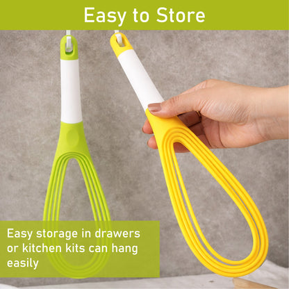 HomeCleanGoods™ TwistWhisk Dual-Function Foldable Whisk