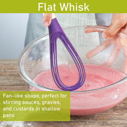HomeCleanGoods™ TwistWhisk Dual-Function Foldable Whisk