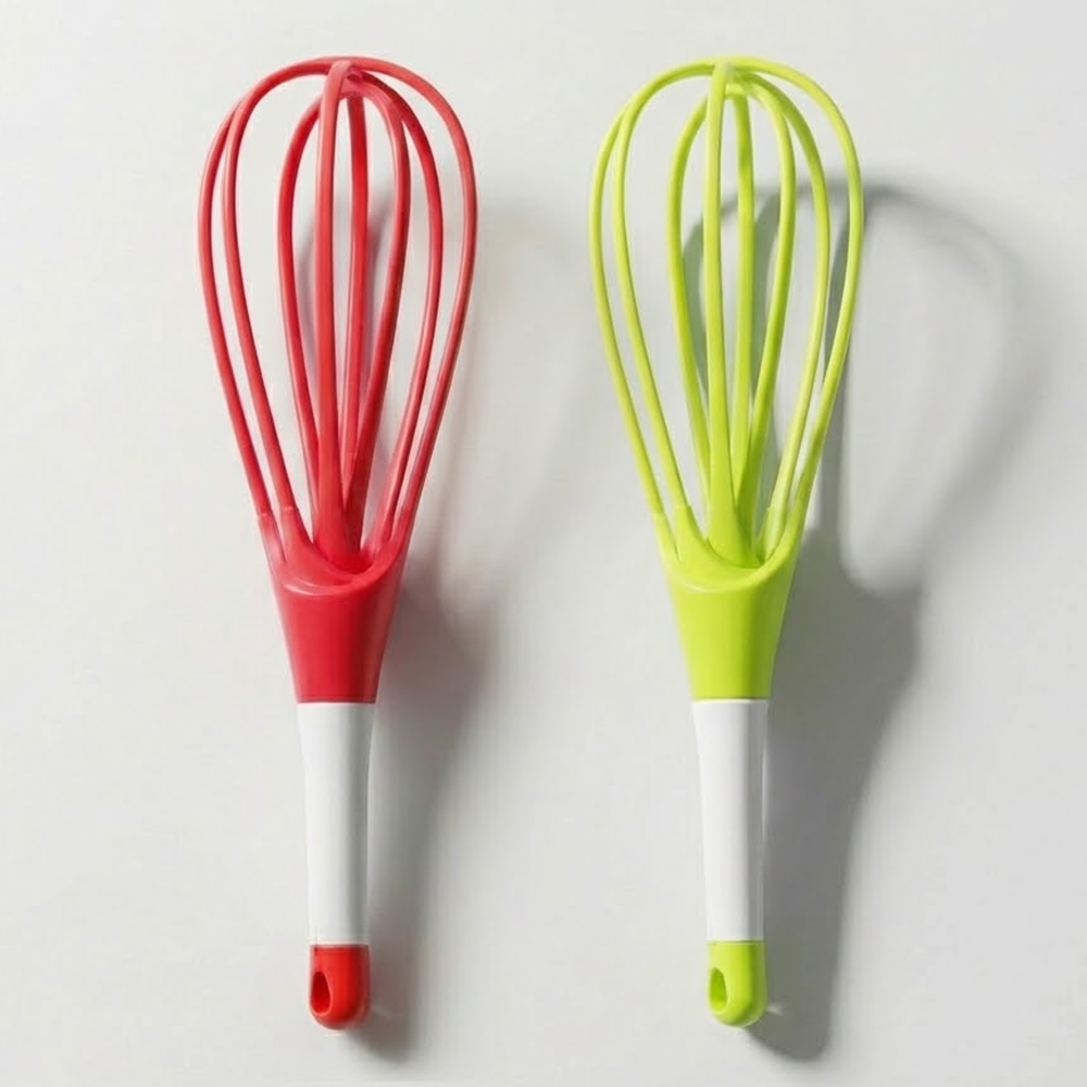 HomeCleanGoods™ TwistWhisk Dual-Function Foldable Whisk