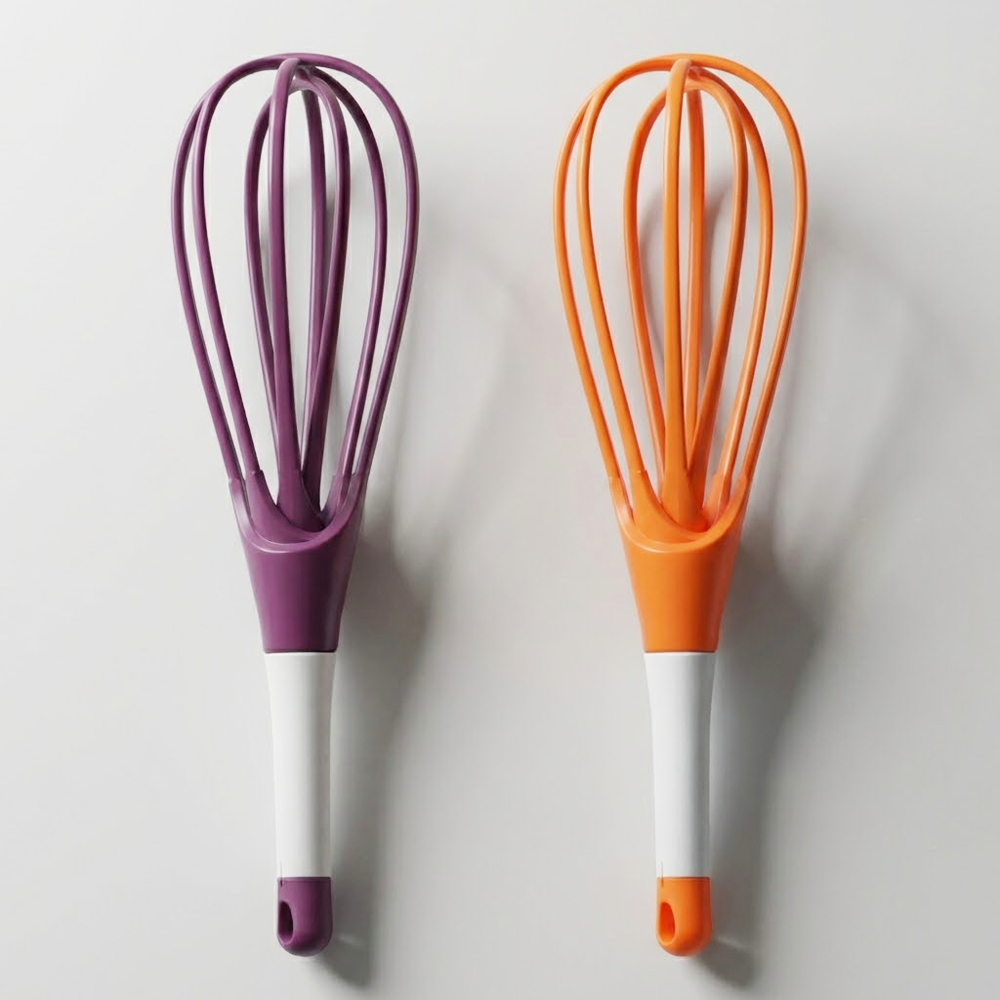 HomeCleanGoods™ TwistWhisk Dual-Function Foldable Whisk