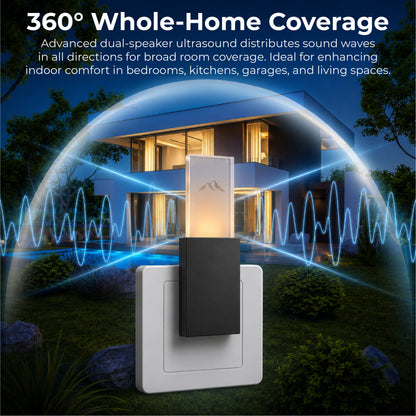 HomeCleanGoods™ USB Ultrasonic Pest Repeller Night Light