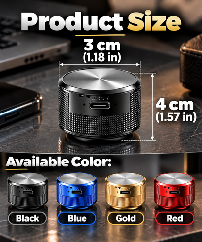 HomeCleanGoods™ VibeBeat Bone-Conduction Bluetooth Speaker