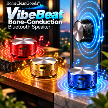 HomeCleanGoods™ VibeBeat Bone-Conduction Bluetooth Speaker