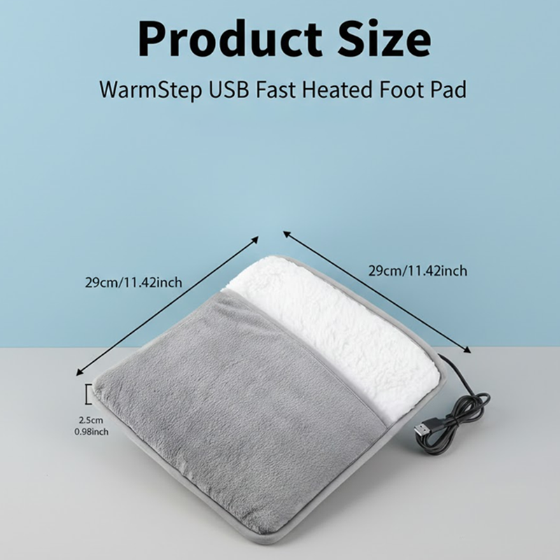 HomeCleanGoods™ WarmStep USB Fast Heated Foot Pad