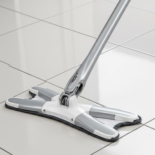 HomeCleanGoods™ X-Type Flat Press Squeeze Mop