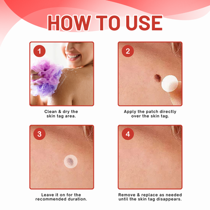 HomeCleanGoods™ NanoDart Skin Tag Removal Patches