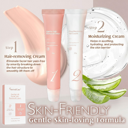 HomeCleanGoods™ Gentle-Lift Facial Hair Removal Cream